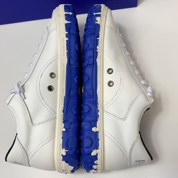 P448 CSL royal blue white leather low top sneakers - Picture 7 of 9